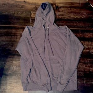 Men’s Gray Hooded Sweatshirt - M